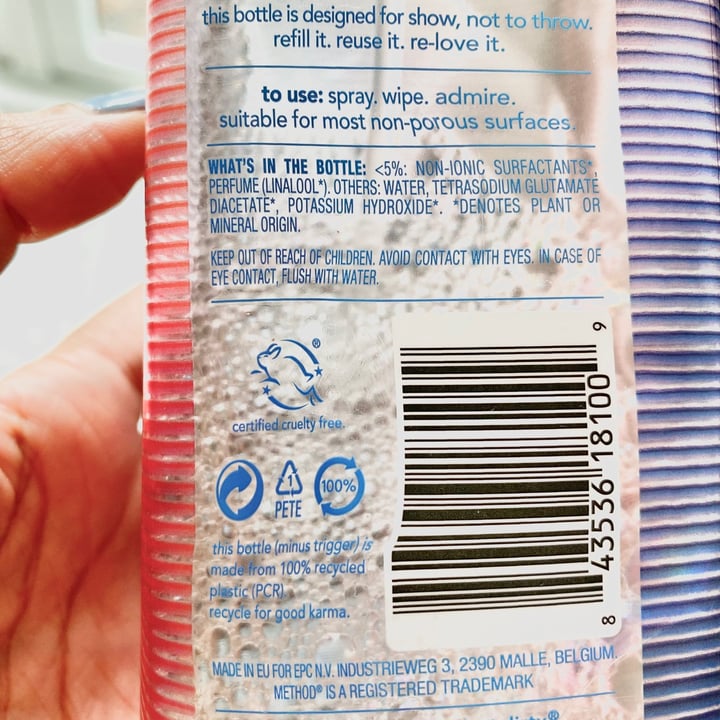 photo of method Method Konvalina multi surface non toxic cleaner shared by @immira on  10 Sep 2021 - review