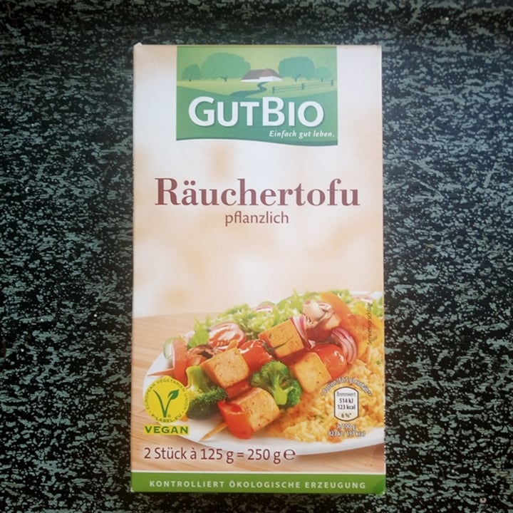 photo of GutBio Räuchertofu Rflanzlich shared by @gwenda on  08 May 2020 - review