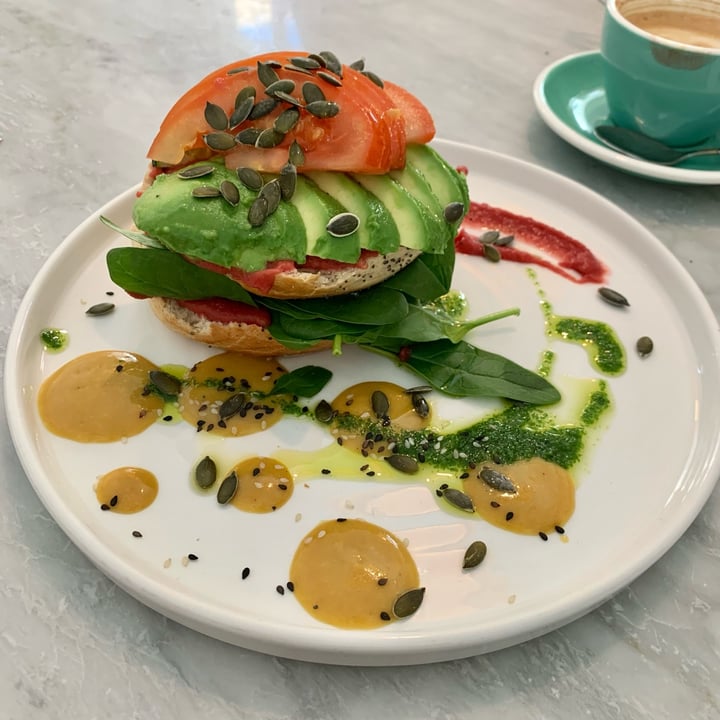 photo of JAVA breakfast and brunch Veggie Bagel (VG) shared by @dannimuscat on  09 Feb 2022 - review