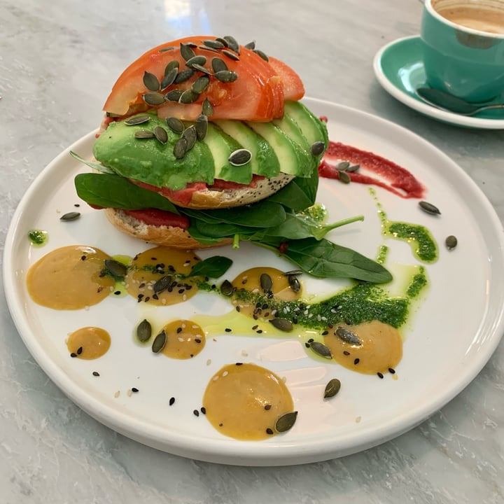 review photo of JAVA breakfast and brunch Veggie Bagel (VG) shared by @dannimuscat on 09 Feb 2022 - review