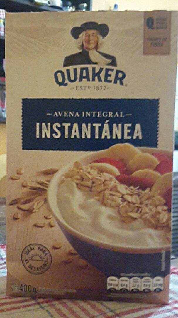 photo of Quaker Avena Integral Instantánea shared by @arianeh on  21 Feb 2020 - review