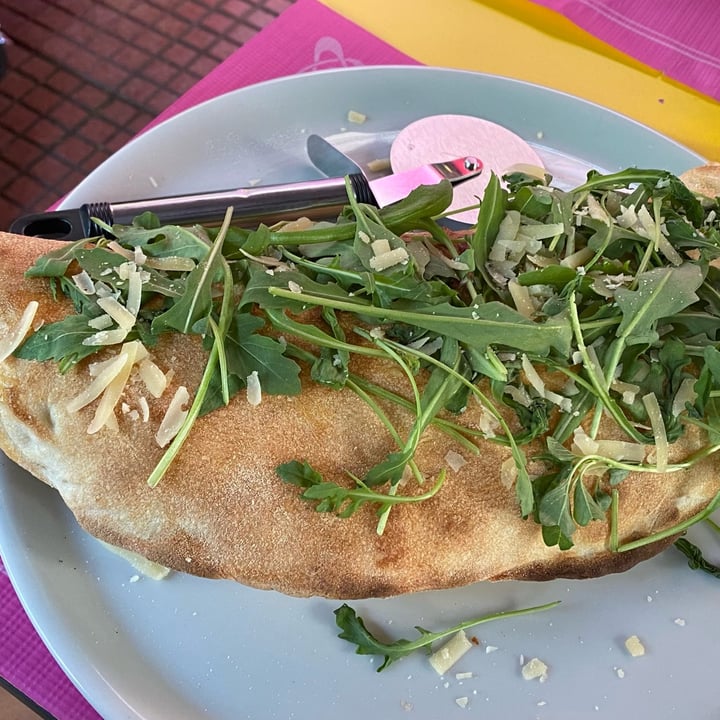 photo of New Freedom Cakes Café Pizza Calzone shared by @irenevegan on  17 Apr 2022 - review