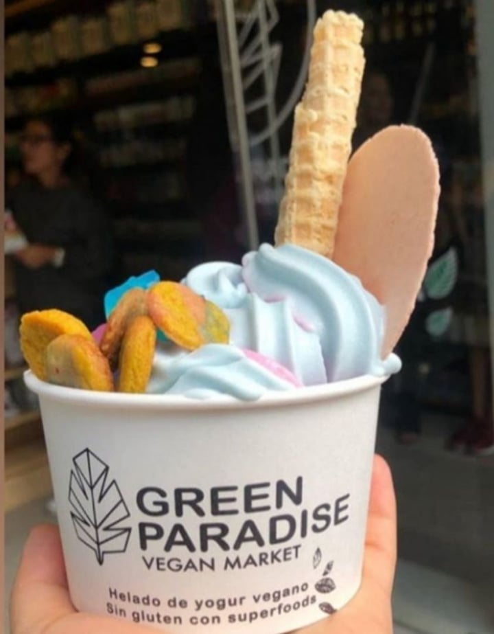 photo of Green Paradise Helado Soft Serve shared by @janetesalcedo on  07 Mar 2020 - review