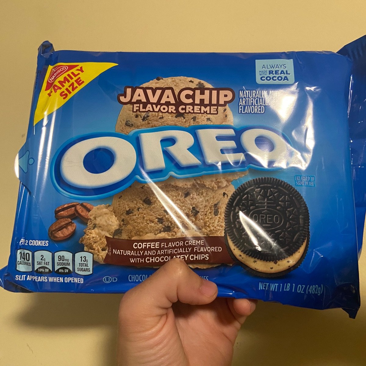 Nabisco Java Chip Oreo Reviews abillion