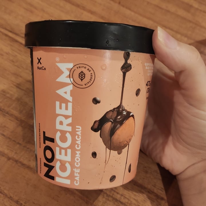 photo of NotCo Not icecream Cacau e Café shared by @ysanuit on  14 Oct 2022 - review