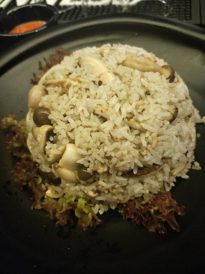 review photo of TribeD³ Lounge @ Yishun Mushroom Fried Rice (veganised) shared by @bunnybakering on 21 Jan 2020 - review