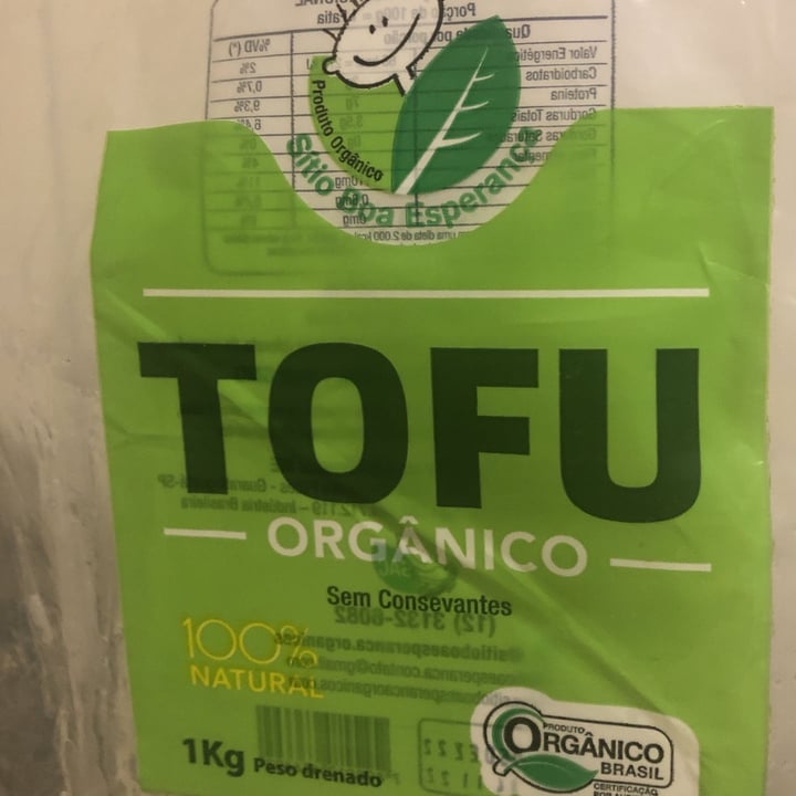 photo of Sitio boa esperança Tofu orgânico 1kg shared by @leirykelly on  27 Nov 2022 - review