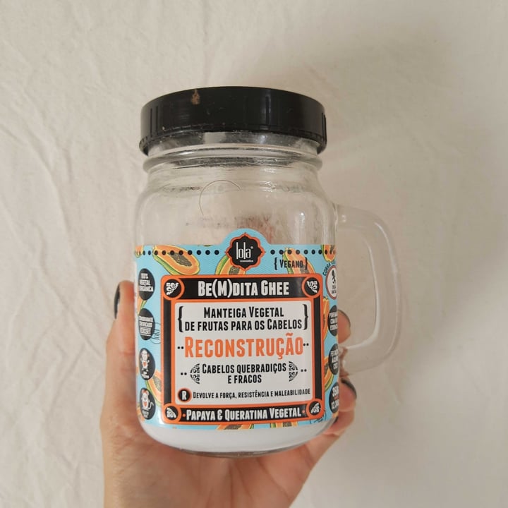 review photo of Lola Cosmetics Be(m)dita Ghee Reconstrução shared by @ferreiraelaine on 22 Apr 2022 - review