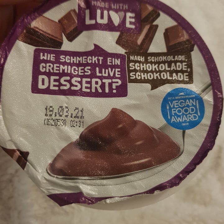 review photo of Made With Luve Luve Schokoladen Pudding (chocolate pudding) shared by @adrionline on 05 Mar 2021 - review