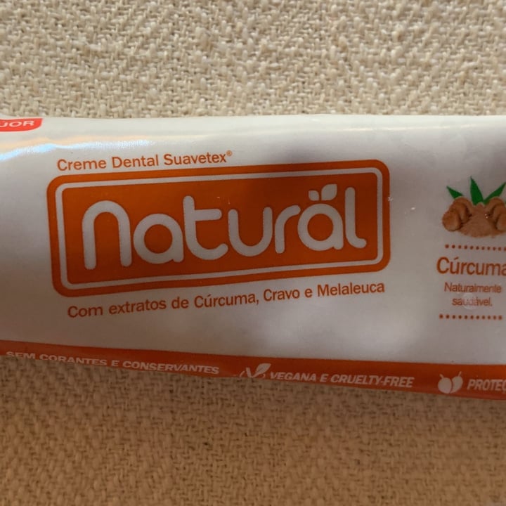 photo of Natural Joy Creme dental natural de cúrcuma shared by @camilaraso on  16 Apr 2022 - review