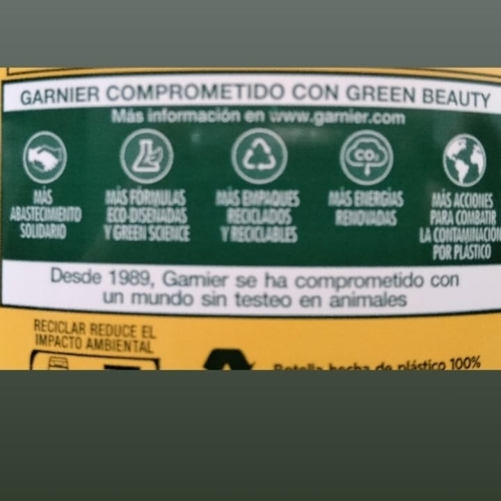 photo of Garnier Fructis 2 en 1 shared by @lamejorjisoonista on  12 Oct 2021 - review