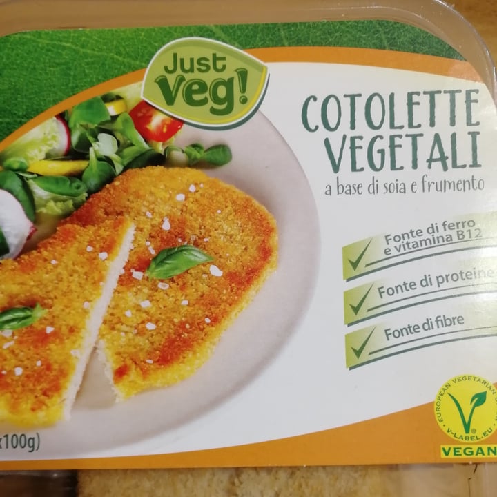 photo of Just Veg! (ALDI Italy) Cotolette Di Soia shared by @alicefa on  17 Mar 2022 - review