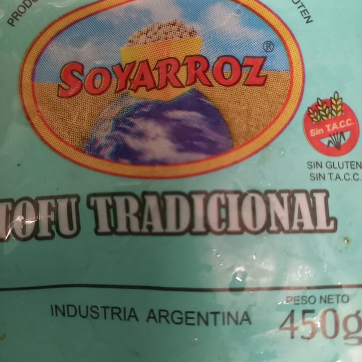 photo of Soyarroz Tofu Tradicional shared by @carlavegana on  06 Nov 2022 - review