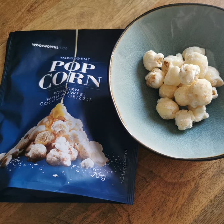 photo of Woolworths Food Indulgent Popcorn shared by @vegantribeza on  10 Jan 2021 - review