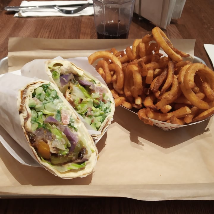 photo of Ziggy's Burgers Vegan Burrito shared by @rech on  08 Apr 2021 - review