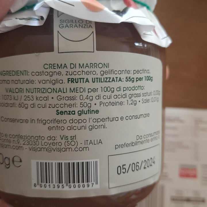 photo of Vis Crema di marroni shared by @irenep on  15 Sep 2022 - review