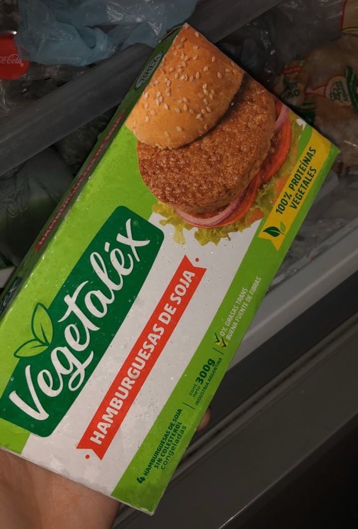 photo of Vegetalex Hamburguesas de Soja shared by @lucho13 on  24 Mar 2020 - review