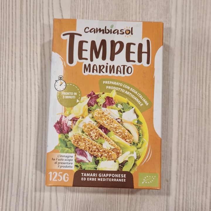 photo of Cambiasol tempeh marinato tamari giapponese ed erbe mediterranee shared by @jalcka on  30 Sep 2022 - review