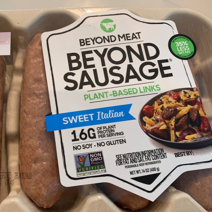 photo of Beyond Meat Beyond Sausage Brat Original  shared by @ltostocuoco on  16 May 2022 - review