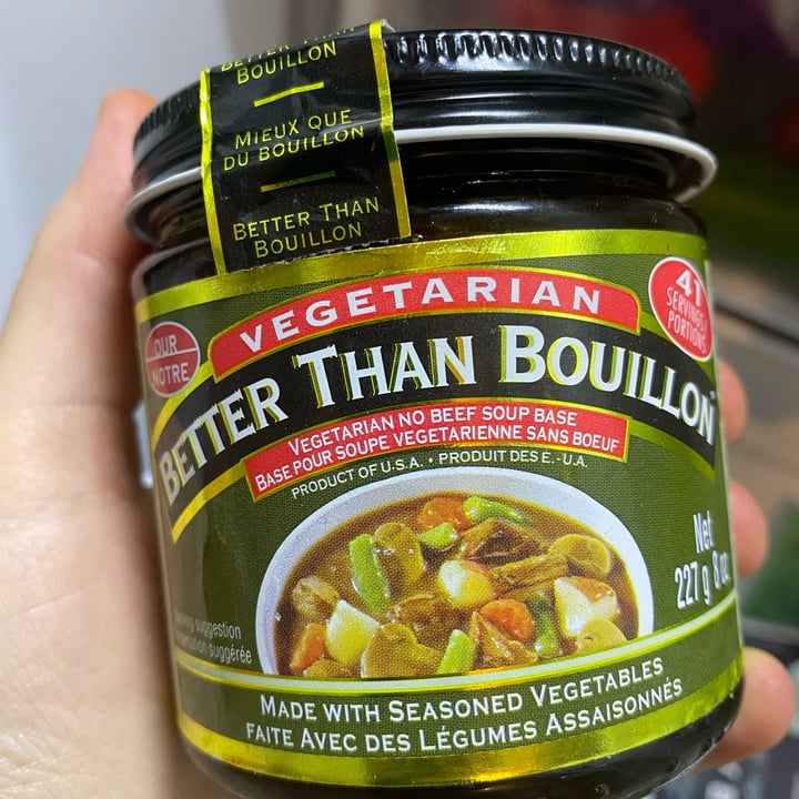 review photo of Better Than Bouillon No Beef Base shared by @veganforregan on 20 Jan 2022 - review