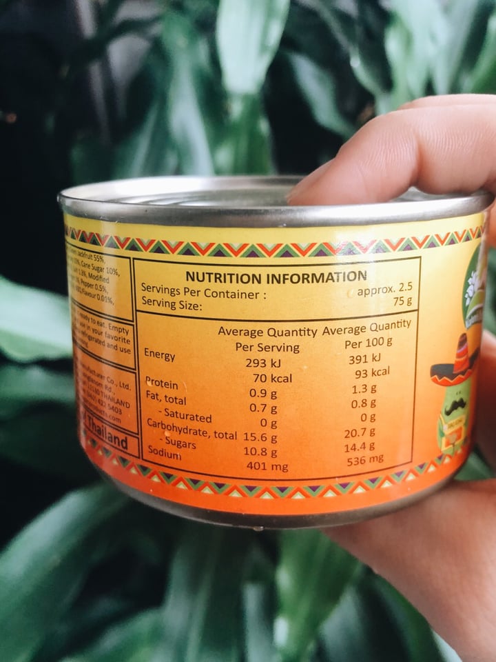 photo of Nature's Charm Bar-B-Que Jackfruit shared by @consciouscookieee on  23 Aug 2019 - review