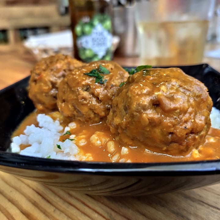 review photo of Veganitessen Albóndigas de lentejas al curry shared by @sametxe on 01 Jul 2021 - review