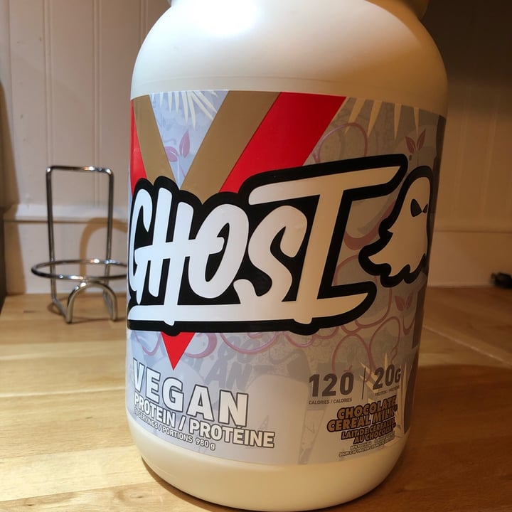 review photo of Ghost Vegan protein chocolate cereal milk shared by @ethicalehme on 04 Apr 2022 - review