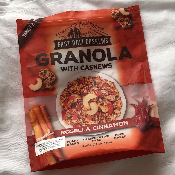 review photo of Yava Rosella Cinnamon Granola shared by @baliveganclub on 16 Oct 2022 - review