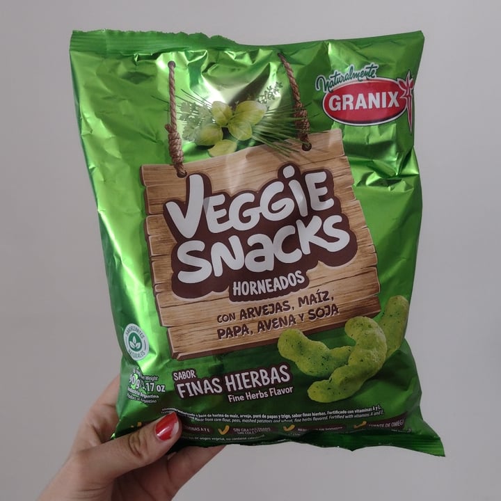 review photo of Granix Veggie Snacks Horneados Finas Hierbas shared by @delfimartinezx on 03 Jan 2022 - review