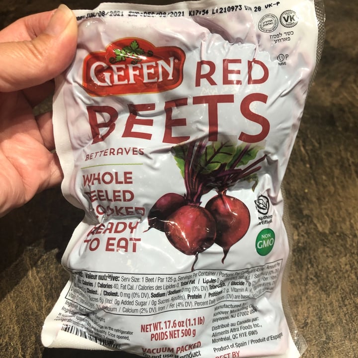 review photo of Gefen Ready to eat red beets shared by @kadena11 on 12 Sep 2021 - review