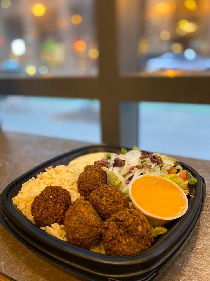 photo of Greek Kitchen Falafel Plate shared by @heystephanieweber on  14 Jan 2020 - review