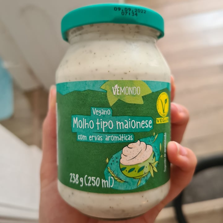 review photo of Vemondo Maionese com ervas aromáticas shared by @vangare on 21 Jul 2022 - review