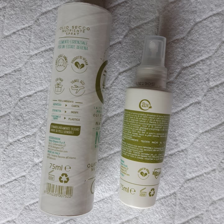 photo of Zzen Olio secco nutriente spray shared by @micaveg on  08 Jul 2020 - review