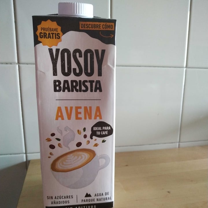 photo of Yosoy Bebida De Avena Barista shared by @magicnestor on  03 Apr 2021 - review