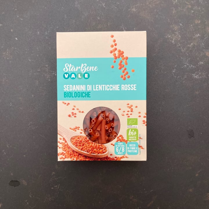 review photo of starbene Vale sedatini di lenticche rosse bio shared by @aleccisof on 29 Aug 2022 - review