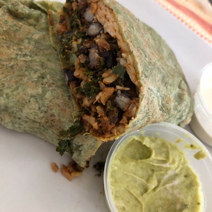 photo of The Kind Kitchen Black Bean Burrito shared by @ildsarria on  14 Aug 2020 - review