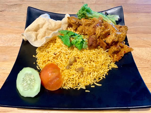 Photo of the dish “Rendang Nasi Briyani”