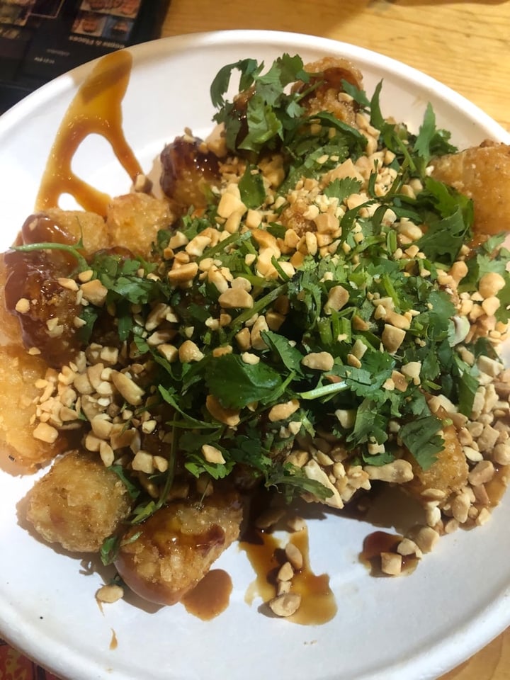 photo of Dharma Sushi & Thai Vegan Loaded Tots shared by @hannaheatsplants on  08 Feb 2020 - review
