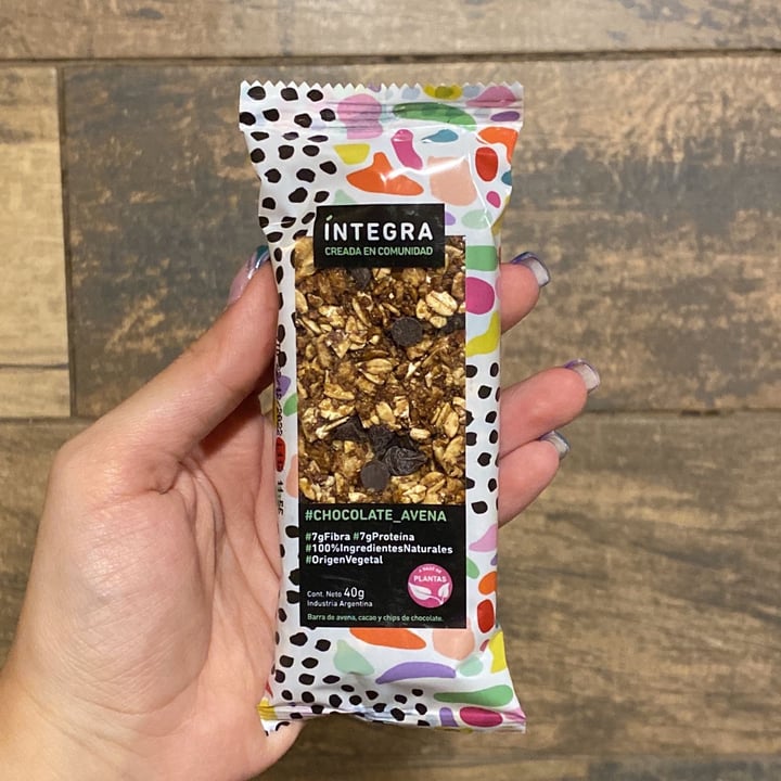 review photo of Integra Barra de Avena Y Chocolate shared by @luciagiacomo on 02 Jul 2022 - review