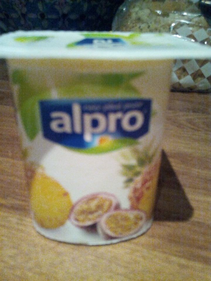 photo of Alpro Passion fruit yoghurt shared by @nickyv on  24 Jul 2019 - review