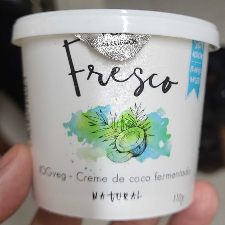 photo of Fresco IOGveg - Creme de coco fermentado natural shared by @daniprado on  24 Jul 2022 - review