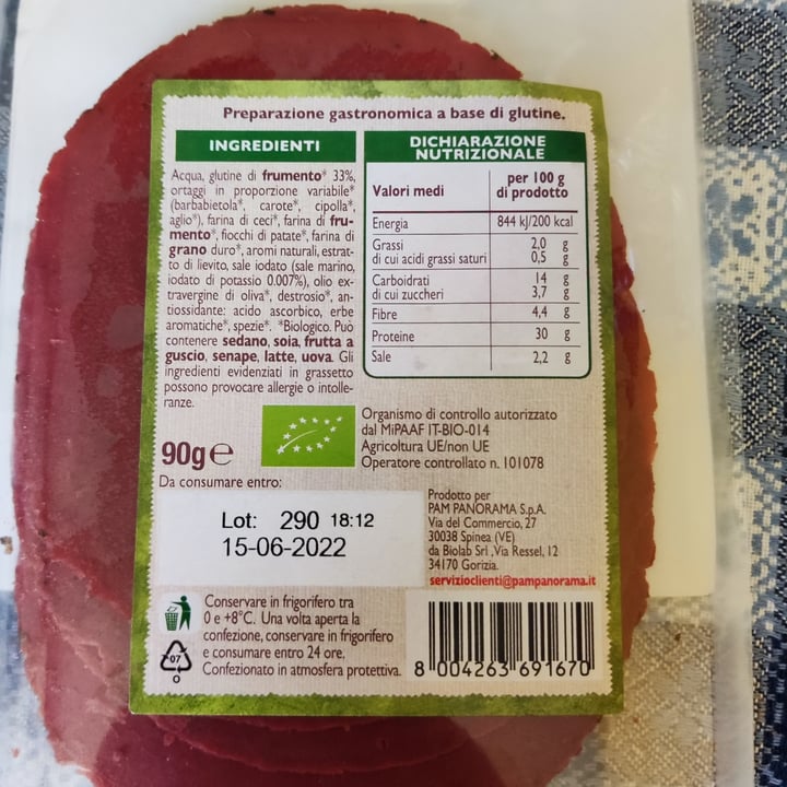 photo of Pam & PANORAMA Affettato Vegetale Saporito shared by @chiaradigia on  22 Apr 2022 - review