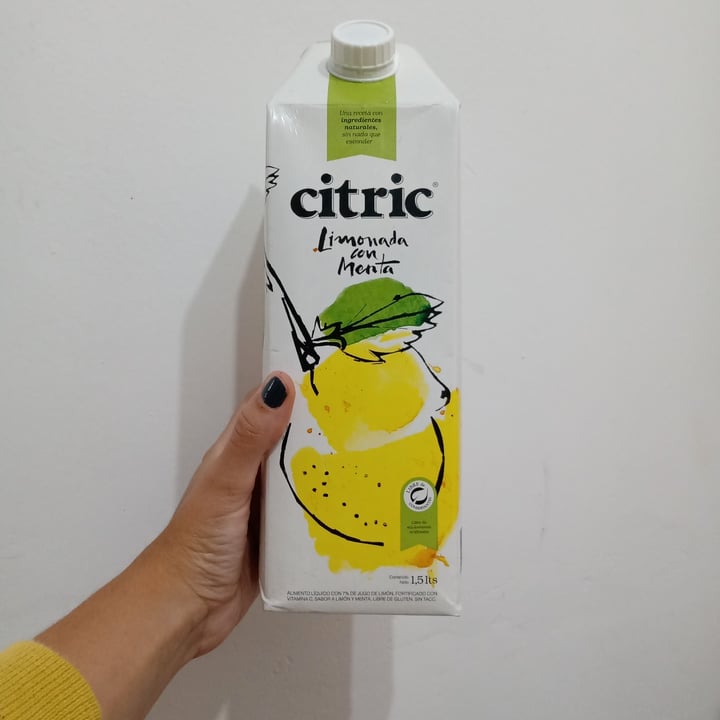 photo of Citric Limonada con Menta (Tetrapack) shared by @deiq on  15 Feb 2021 - review