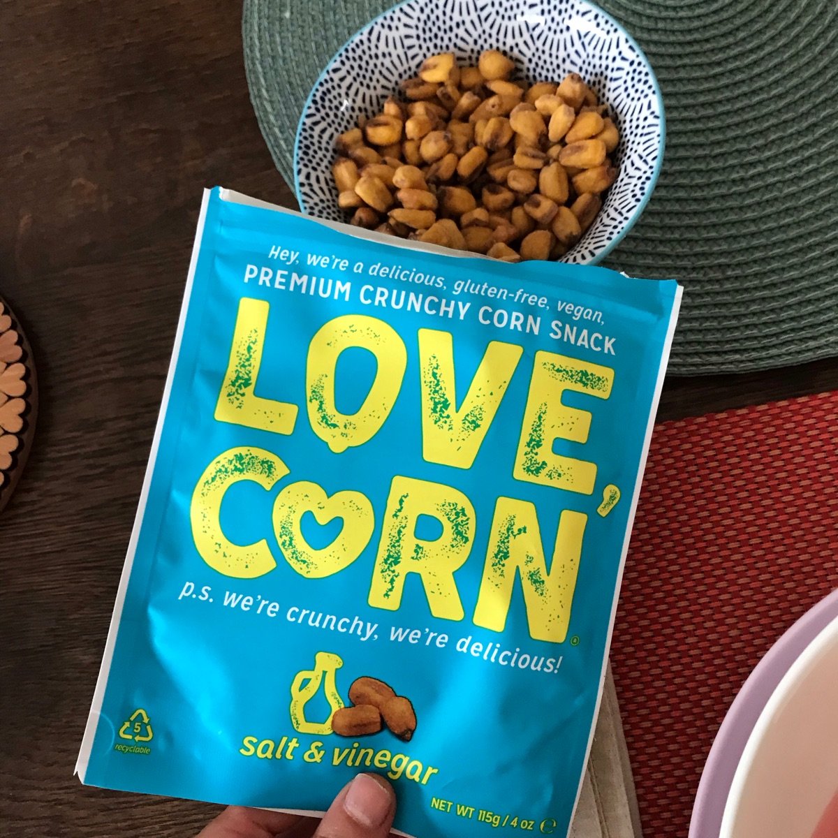 LOVE CORN Salt & Vinegar Crunchy Corn