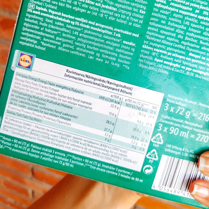 review photo of Vemondo 3X Vegan Almond shared by @veganhumanok on 27 Aug 2021 - review