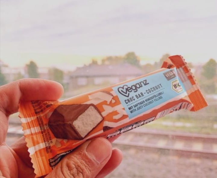 photo of Veganz Choc Bar Coconut shared by @shika on  05 Feb 2020 - review