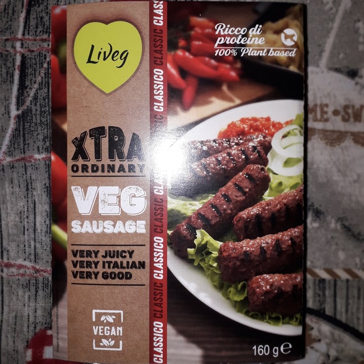 review photo of Liveg Veg sausage shared by @eleveg on 09 Mar 2021 - review