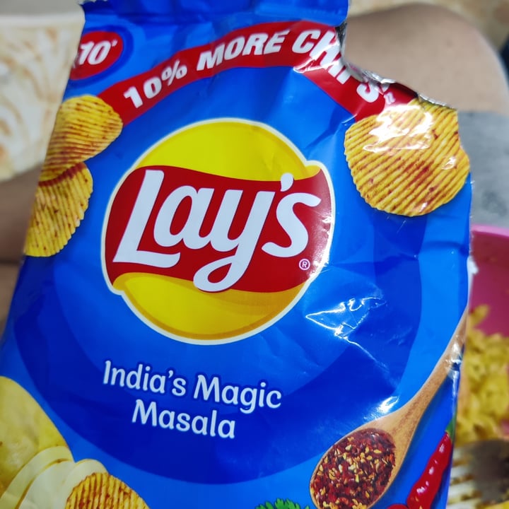 photo of Lay's Potato Chips India’s Magic Masala Flavour shared by @potatoamur on  02 Apr 2021 - review