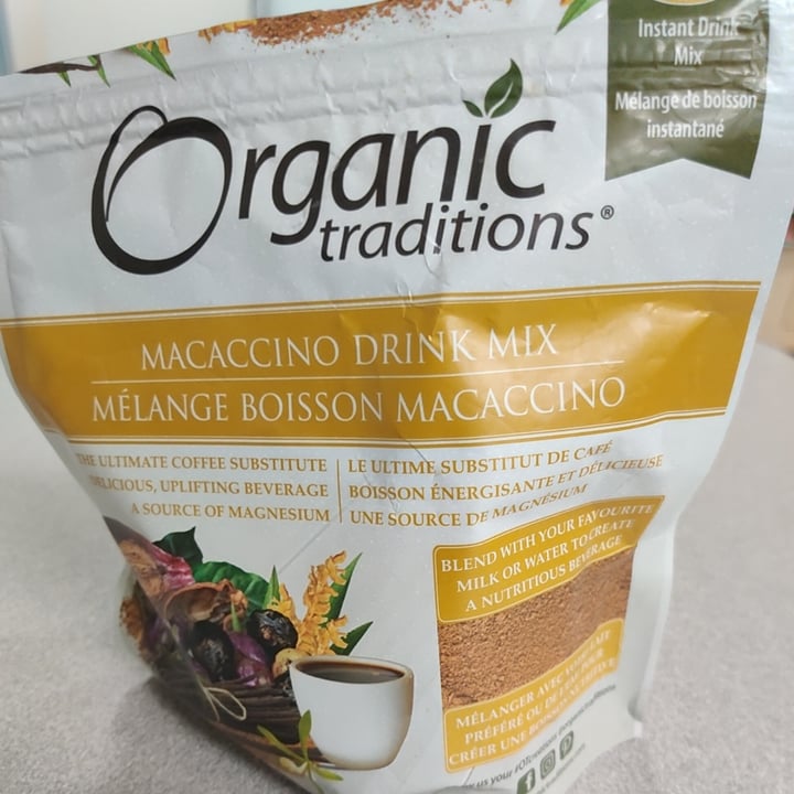 photo of Organic Traditions Macaccino Drink Mix shared by @chocomelonhead on  23 Nov 2020 - review