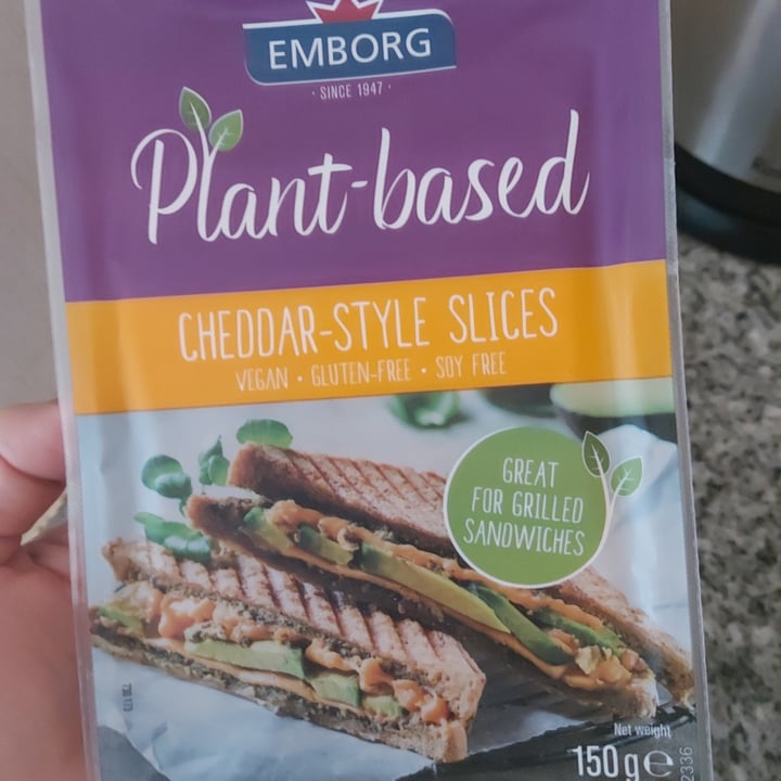 review photo of Emborg Cheddar Style Dairy Free Slices shared by @marissav on 17 Apr 2022 - review